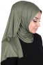 Sigrid - Hijab Coton Kaki - Ayse Turban