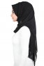 Joline - Hijab Chiffon Premium Noir