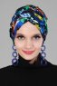 Fiona - Turban En Coton Galaxy