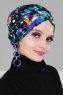 Fiona - Turban En Coton Galaxy