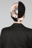 Fiona - Turban En Coton Black Elegant