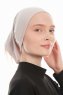 Emine - Bonnet Hijab Gris Clair
