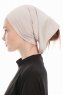 Emine - Bonnet Hijab Gris Clair