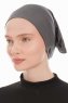 Emine - Bonnet Hijab Gris Foncé