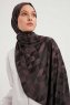 Banou - Hijab À motifs Violet