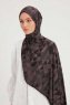 Banou - Hijab À motifs Violet