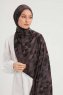 Banou - Hijab À motifs Violet