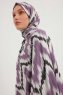 Tansu - Hijab À motifs Violet