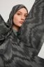Tansu - Hijab À motifs Noir