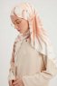 Ezmeray - Hijab À motifs Beige