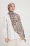 Hafiz - Hijab À motifs Beige
