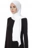 Farah - Hijab Jersey Blanc