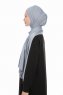 Farah - Hijab Jersey Indigo