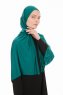 Farah - Hijab Jersey Vert Foncé
