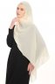 Chiffon Hijab - Beige Clair