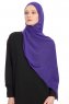 Chiffon Hijab - Violet
