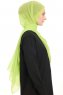 Chiffon Hijab - Vert Clair