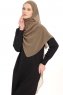 Chiffon Hijab - Taupe