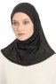 Yazmin - 4 pièces Hijab Amira Noir Ready To Wear