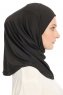 Yazmin - 4 pièces Hijab Amira Noir Ready To Wear