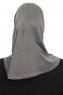 Yazmin - Hijab Amira Gris Foncé Ready To Wear