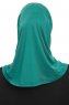 Yazmin - Hijab Amira Vert Foncé Ready To Wear