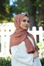 Alida - Hijab Coton Dark Rose - Mirach