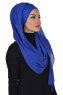 Alva - Hijab & Bonnet Pratique Bleu