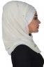 Alva - Hijab & Bonnet Pratique Crème