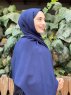Alvina - Hijab En Jazz Bleu Marin - Mirach