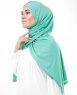Aqua Green Grön Viskos Jersey Hijab InEssence 5VA55b