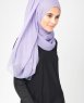 Ashley Blue Blå PolyChiffong Hijab 5RA9a