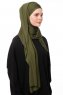 Asya - Hijab Pratique Viscose Kaki