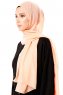 Ayla - Hijab Chiffon Abricot