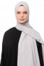 Aylin - Hijab Medine Silk Gris Clair - Gülsoy