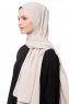 Aylin - Hijab Medine Silk Gris Pierre - Gülsoy