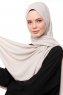 Aylin - Hijab Medine Silk Gris Pierre - Gülsoy