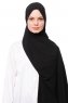Aylin - Hijab Medine Silk Noir - Gülsoy