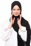 Aylin - Hijab Medine Silk Noir - Gülsoy