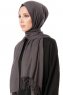 Aysel - Hijab Pashmina Anthracite - Gülsoy