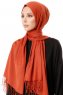 Aysel - Hijab Pashmina Pale Red - Gülsoy