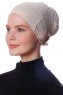 Azra - Bonnet Parizien Beige - Ecardin
