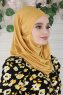 Wilda - Hijab En Coton Moutarde