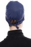 Belgin - Bonnet XXL Parizien Bleu Marin - Ecardin