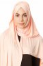 Betul - Hijab 1X Jersey Abricot - Ecardin
