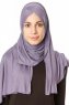 Betul - Hijab 1X Jersey Violet Foncé - Ecardin