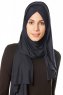 Betul - Hijab 1X Jersey Noir - Ecardin