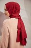 Ceyda - Hijab Cazz Rouge Foncé