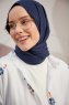 Ceyda - Hijab Cazz Bleu Marin