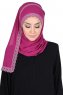 Carin - Hijab Chiffon Pratique Fuchsia